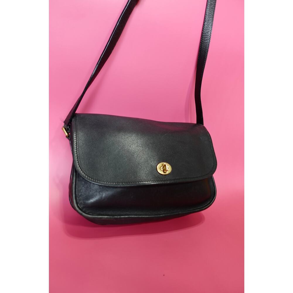 Black Coach City Bag